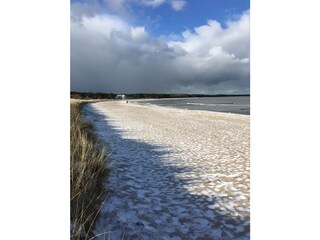 Der Strand im Winter