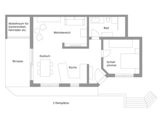 Vakantieappartement Steinach im Kinzigtal Grondplan 20