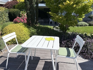 Terrasse im Garten
