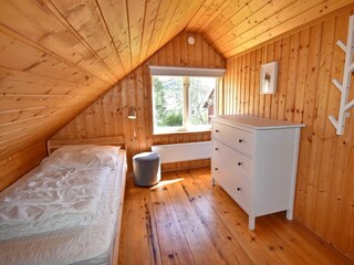 großer Schlafraum im Obergeschoss