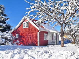 "Lönnebo" ist auch für Urlaube im Winter buchbar!