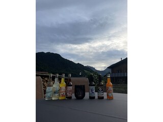 Ein gemütliches abend Bier oder Limo