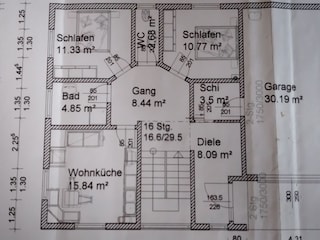 Grundriss der Ferienwohnung