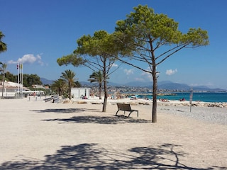 Die Strände in Villeneuve-Loubet Plage