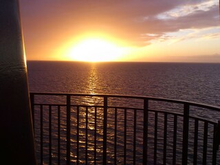 Sonnenuntergang vom Leuchtturm
