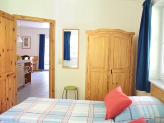 Schlafzimmer mit Doppelbett