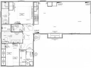 Layout of the house