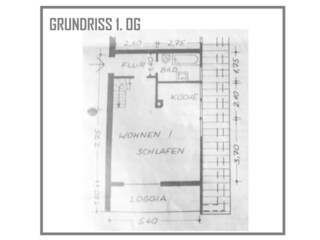 Lütte Diike - Grundriss 1.OG