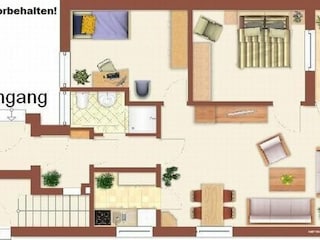 Ferienwohnung Norddeich Grundriss 33