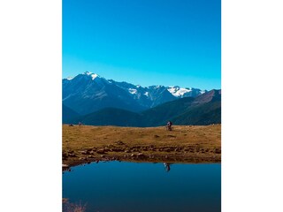 Wandern und Radeln mit wunderschöner Fernsicht