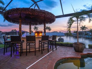 Wundervoller Blick auf den Kanal, Cape Coral