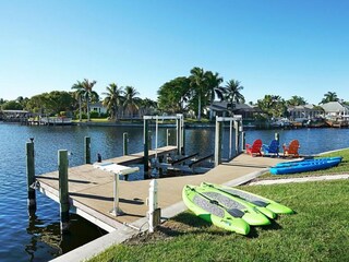 Wundervoller Blick auf den Kanal, Cape Coral