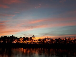 Piezmoor im Sonnenuntergang