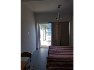 Combined living and sleeping area