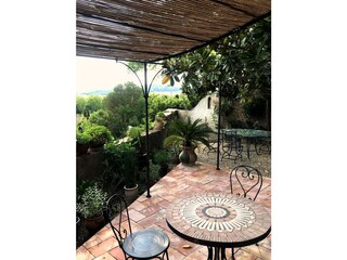 Terrasse mit schönes Blick