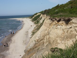 Steilküste Richtung Ahrenshoop