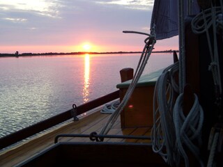 Zeesbootfahrt auf dem Bodden