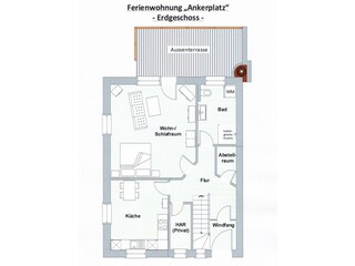 Appartement de vacances Westerholt Plan d'étage 20