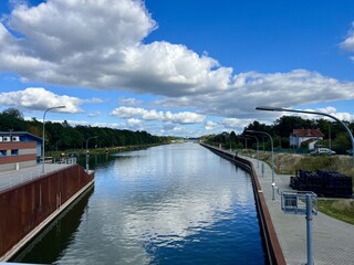 Blick von der Wusterwitzer Schleuse