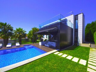 Villa Sanxenxo Grabación al aire libre 6