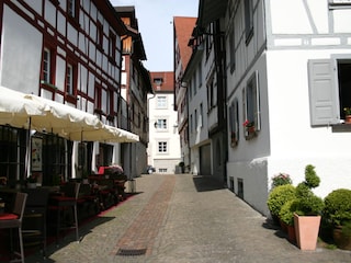 Anfahrtsweg durch die Winzergasse