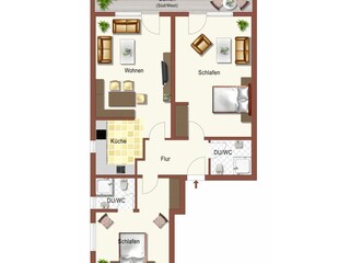 Holiday apartment Neumagen-Dhron Floor Plan 14
