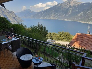 Aussicht von der Terrasse/Balkon