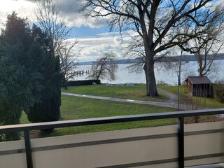 Seeblick vom Balkon