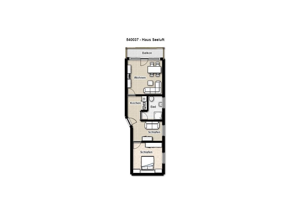 Ferienwohnung Haus Seeluft 540037 Haus Seeluft Wangerooge