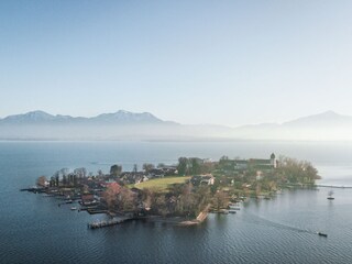 Frauenchiemsee von oben
