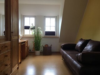 Schlaf- und Arbeitszimmer