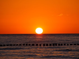 Sonnenuntergang am Strand