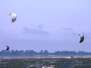 Kiter am Strand