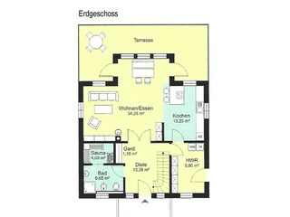 Casa per le vacanze Maasholm Pianta del piano 27