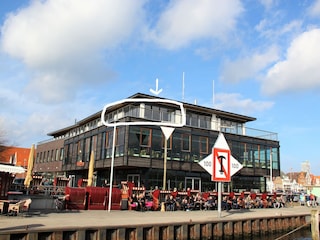 Terrasse der Ferienwohnung