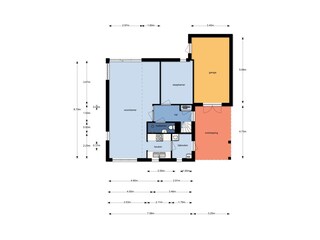 Casa per le vacanze Koudum Pianta del piano 41