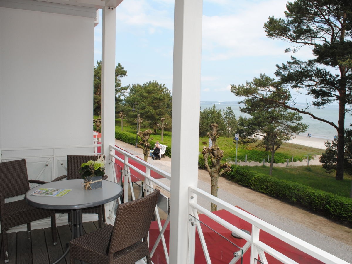 Balkon mit Meerblick