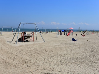 Spielplatz am Strand