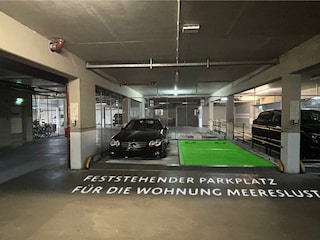 Feststehender Parkplatz 2,50m breit  Wohnung Meerlust