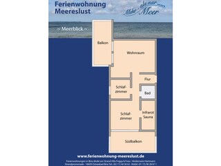 Appartamento per vacanze Binz Pianta del piano 8