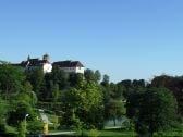 Schlossblick von Dachterrasse