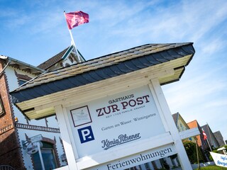 Mit direktem Zugang zu unserem Gasthaus zur Post