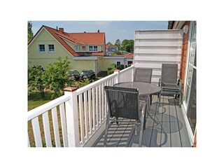 Ferienwohnung Solaris, Balkon