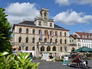 Das Rathaus in Weimar