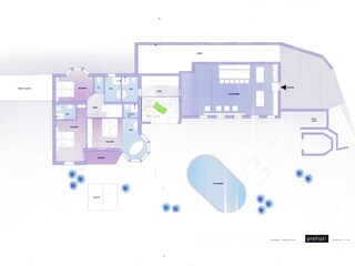 Vakantiehuis Spittal Grondplan 23