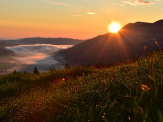 Sonnenaufgang am Hündle