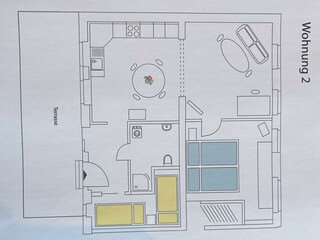 Grundriss Wohnung 2