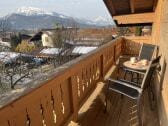 Balkon mit Bergblick