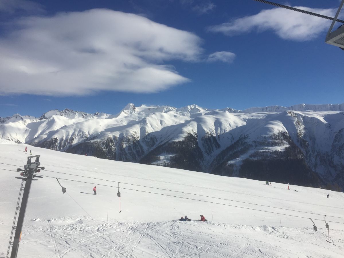 Beautiful and well-groomed ski slopes of Bellwald