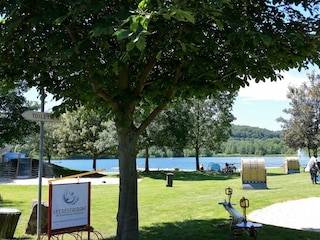 Idyllischer Badesee "Stockelache" (Borkener Seenplatte)